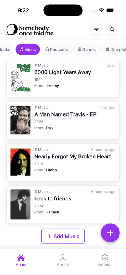 Music in the library